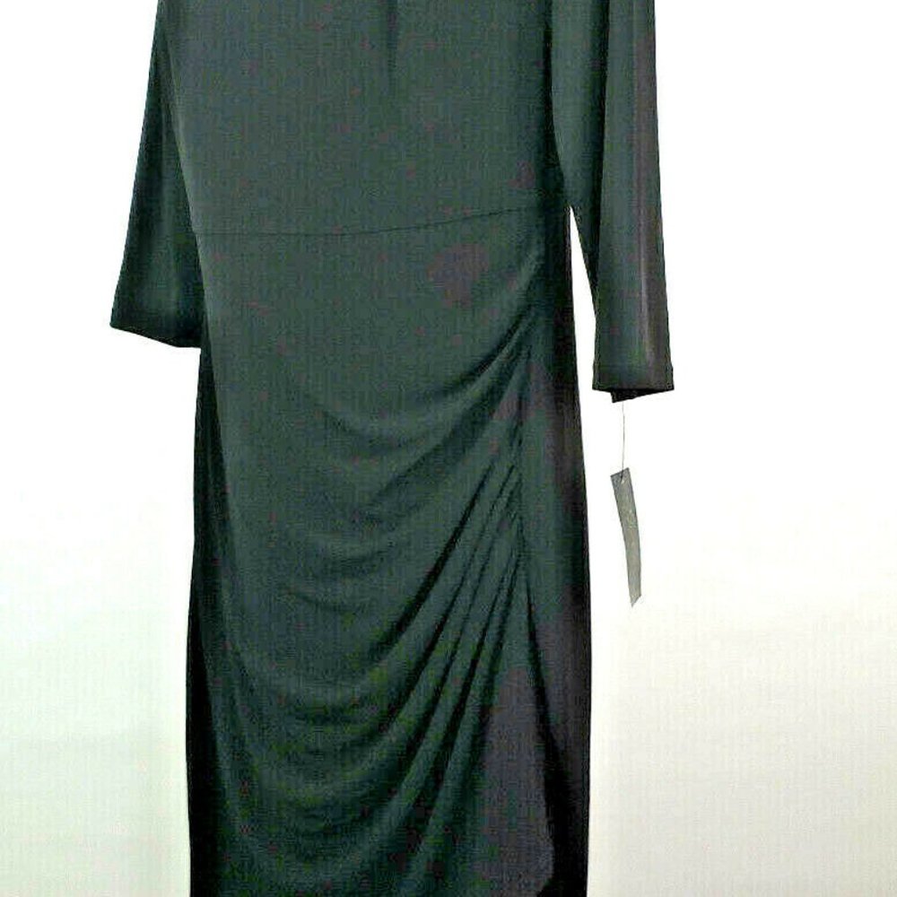 Thalia Sodi Fortaleza Macy's Deep Black Dress Med - Picture 14 of 14